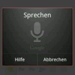 Voice Search auf dem Smart Phone