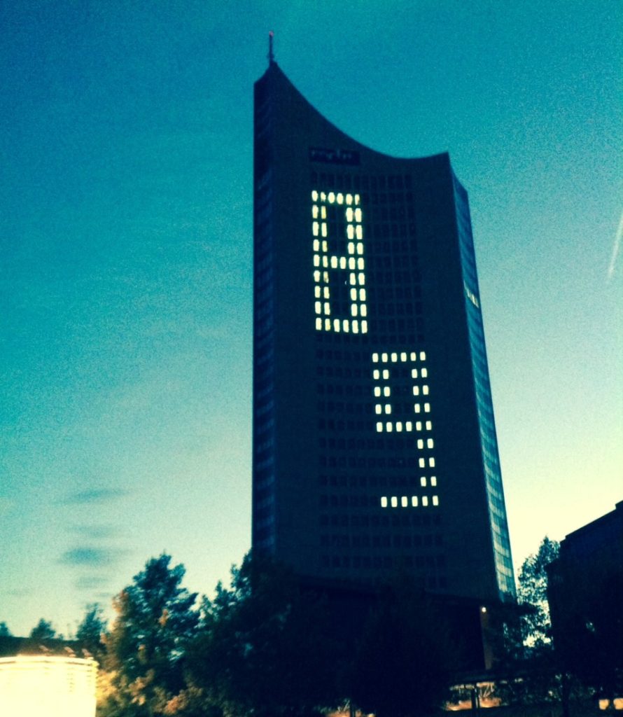 Lichtfest Leipzig 09. Oktober 2014