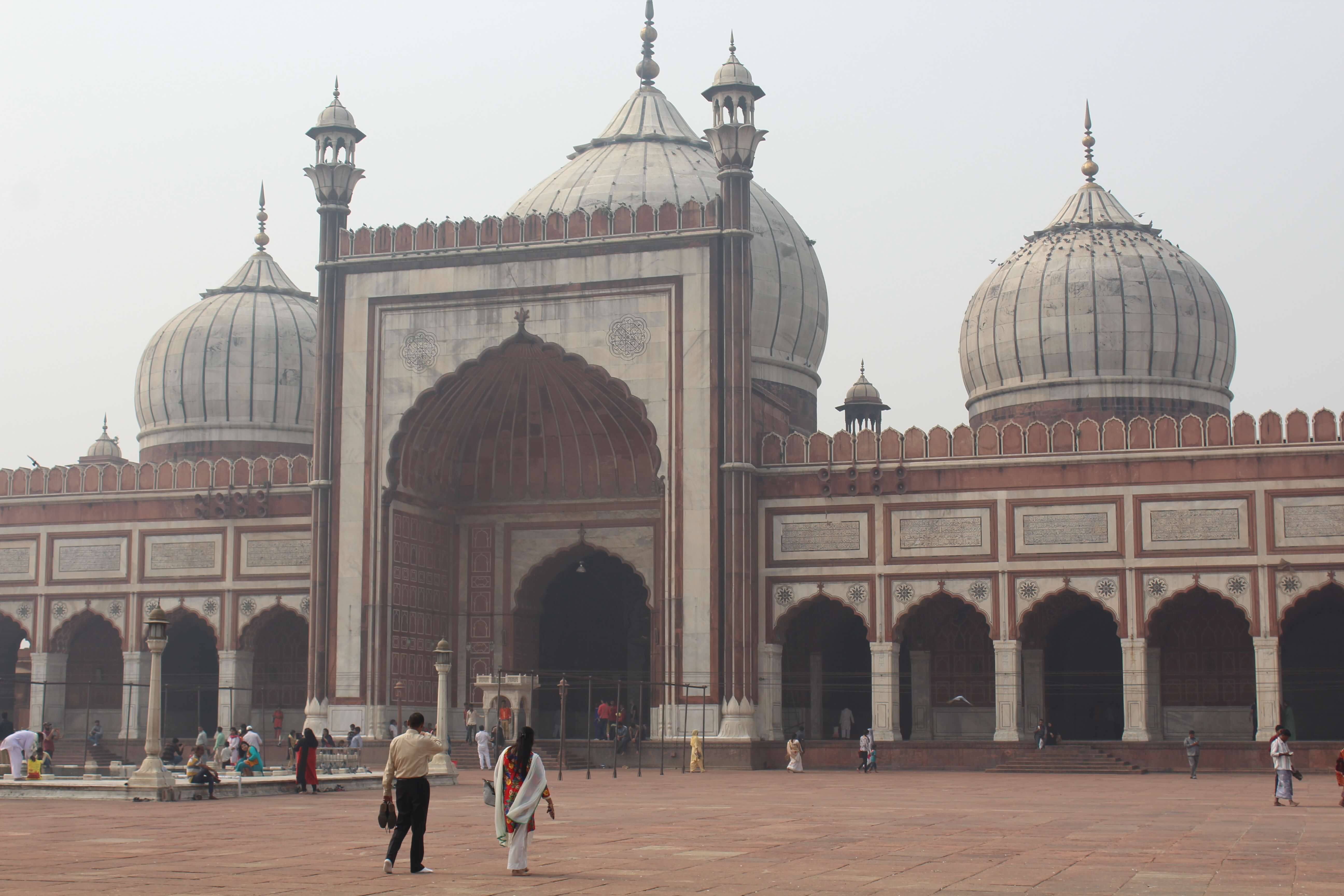 Die größte Moschee Indiens Jama Masjid