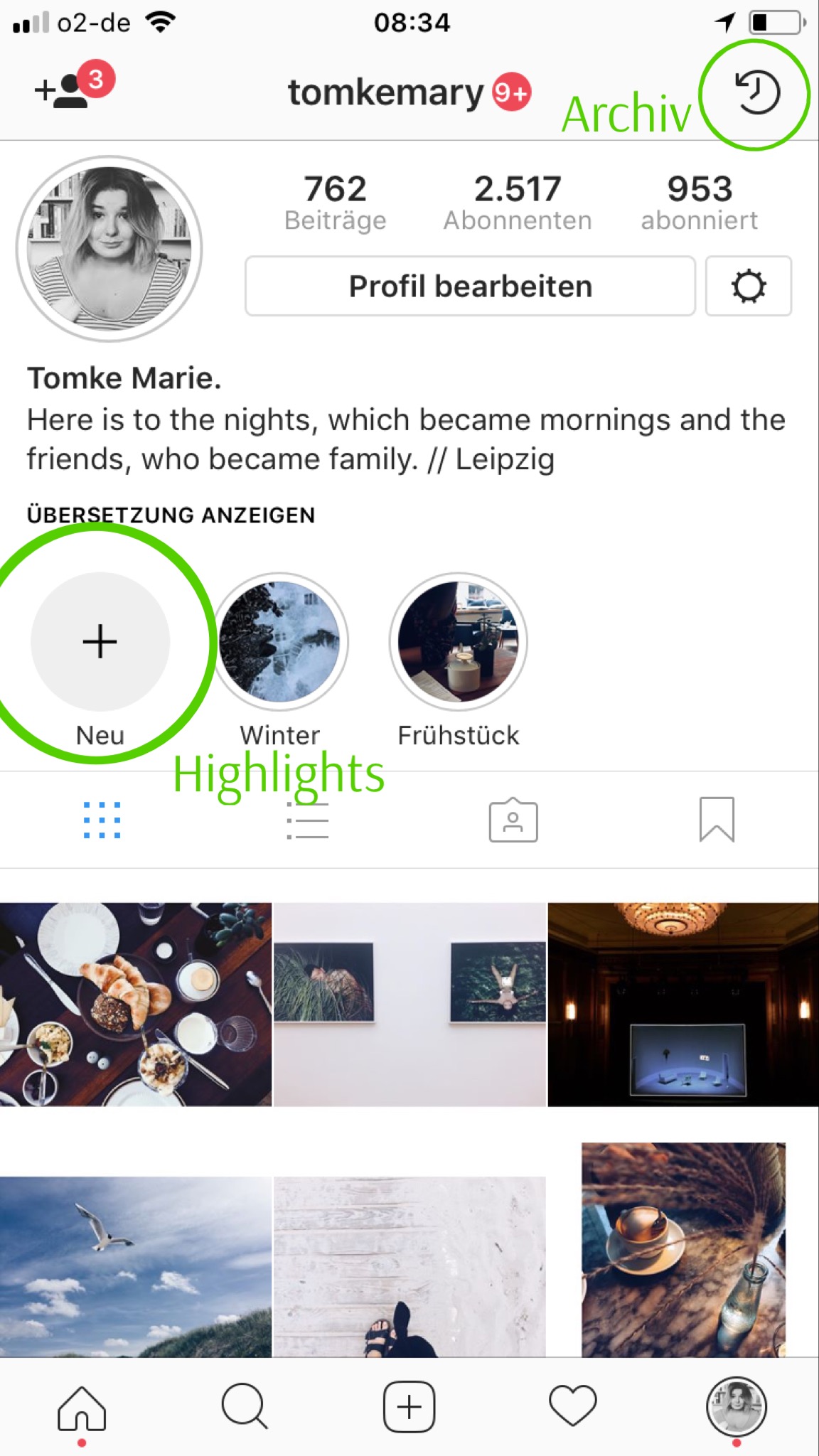 Design instagram neues profil How to