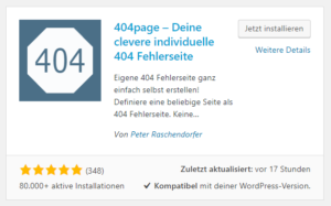 404 Plugin WordPress