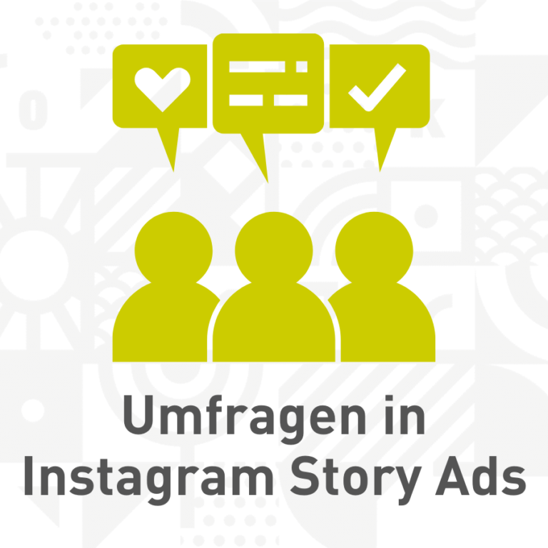 Umfragen in Instagram Story Ads