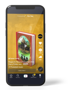 Harry Potter Buchhelden TikTok sponsored