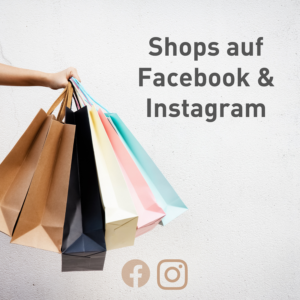 Beitragsbild Mit Shops auf Facebook und Instagram durchstarten