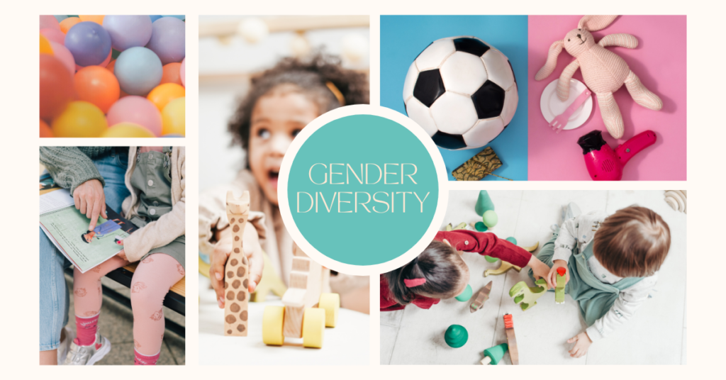 Pinterest Predicts - Gender Diversity Mood Board mit Bildern zu Kinderbildung