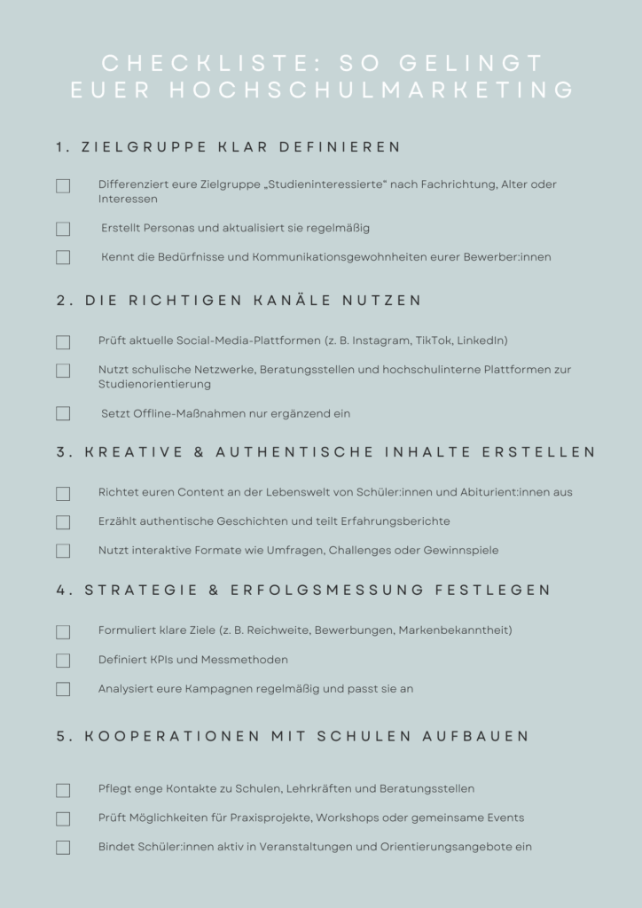 Hochschulmarketing