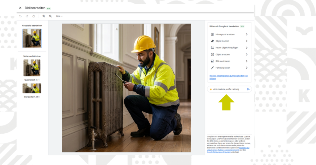 Nano Banana bei Google Ads