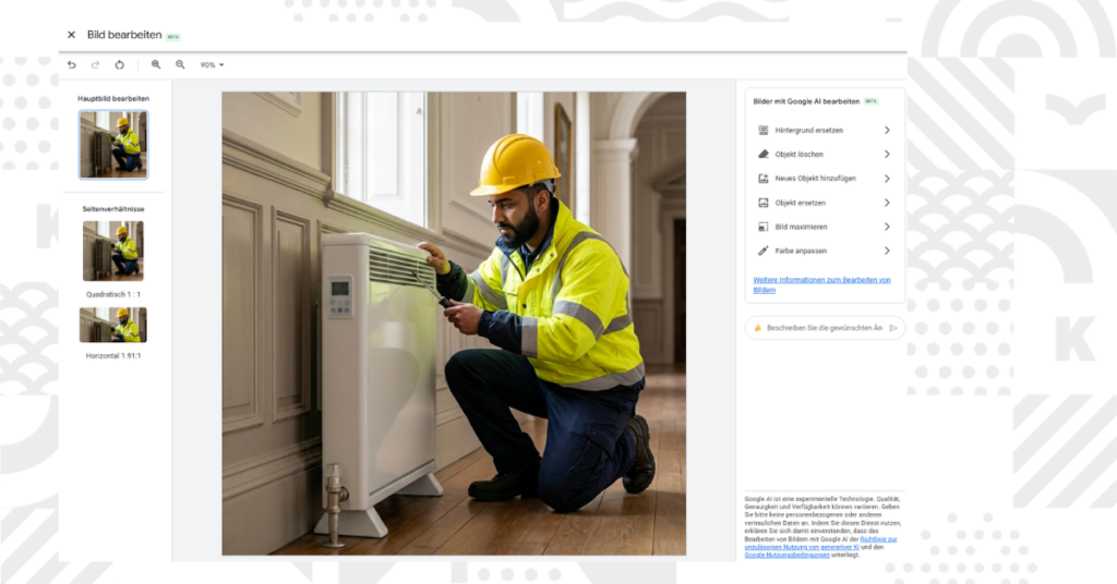 Nano Banana bei Google Ads