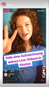 Instagram Livestream Wiederholung