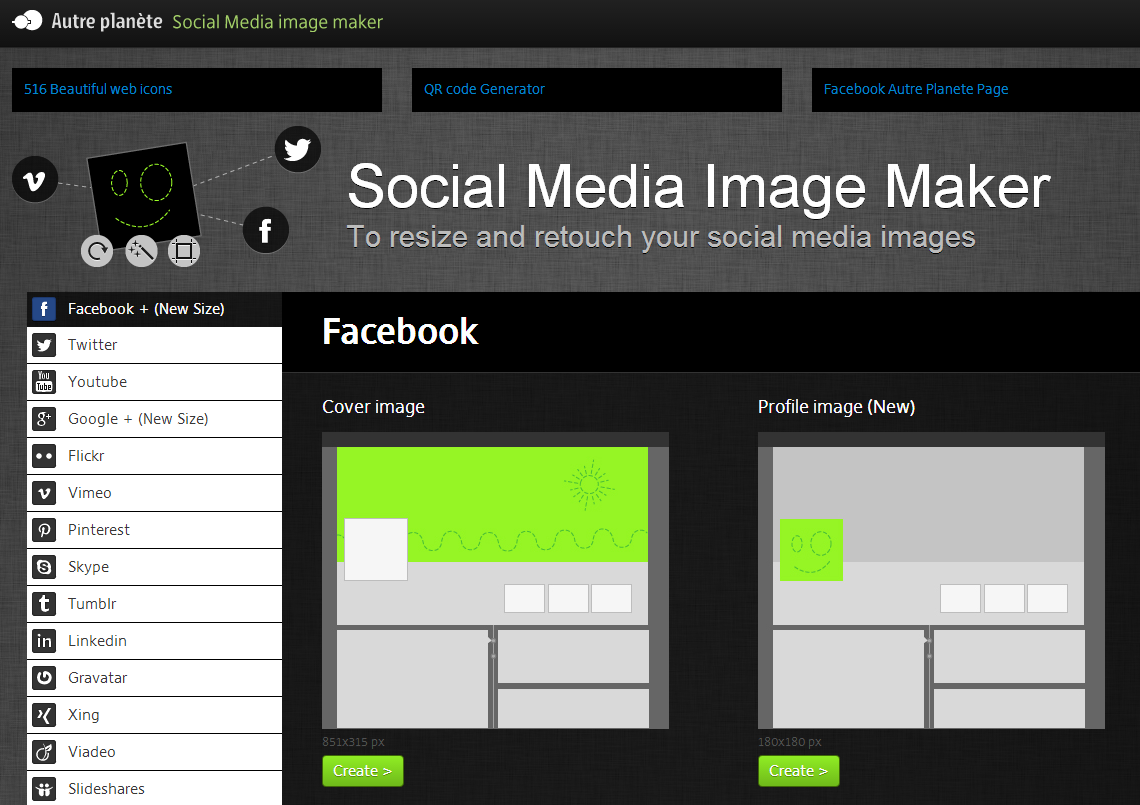 Social Media Image Maker