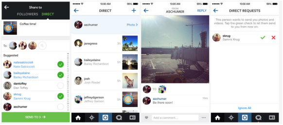 Neues Feature: Instagram Direct