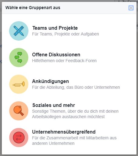 workplace by facebook gruppen