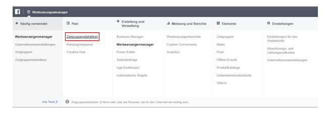 zielgruppenstatistik